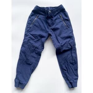 Boy's Polo Ralph Lauren Navy Blue Chino Joggers Size 5